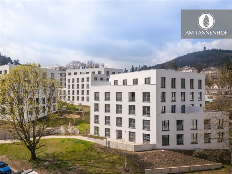 EPPLE_TANNENHOF_2 - Wohnung kaufen in Baden-Baden - 2-Zimmer-Wohnung mit Loggia in Waldnähe - 12 Radminuten in die Innenstadt