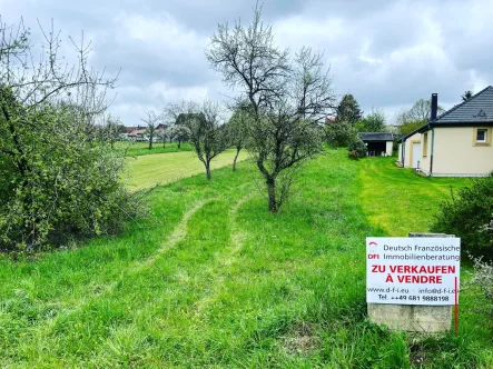 Ernestviller - Grundstück kaufen in Ernestviller - Sonniges Baugrundstück in Sackgasse - Ernestviller