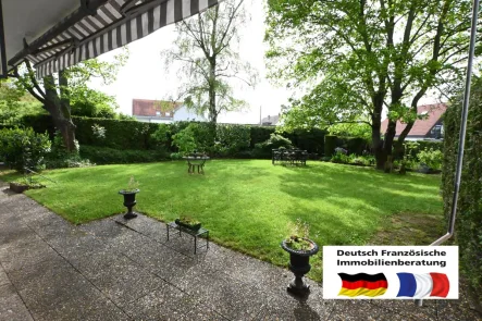 Güdingen - Wohnung mieten in Saarbrücken / Güdingen - Stadt nah in der Natur wohnen, ruhige Erdgeschosswohnung mit Garten.