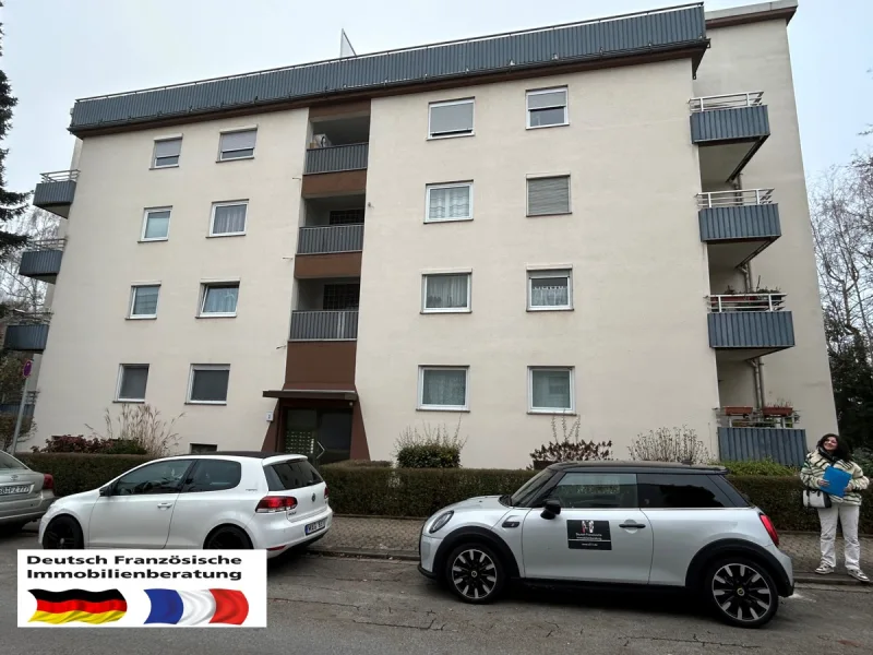 Ansicht  - Wohnung kaufen in Saarbrücken / Dudweiler - Gepflegte Etagenwohnung mit drei Balkonen in Dudweiler