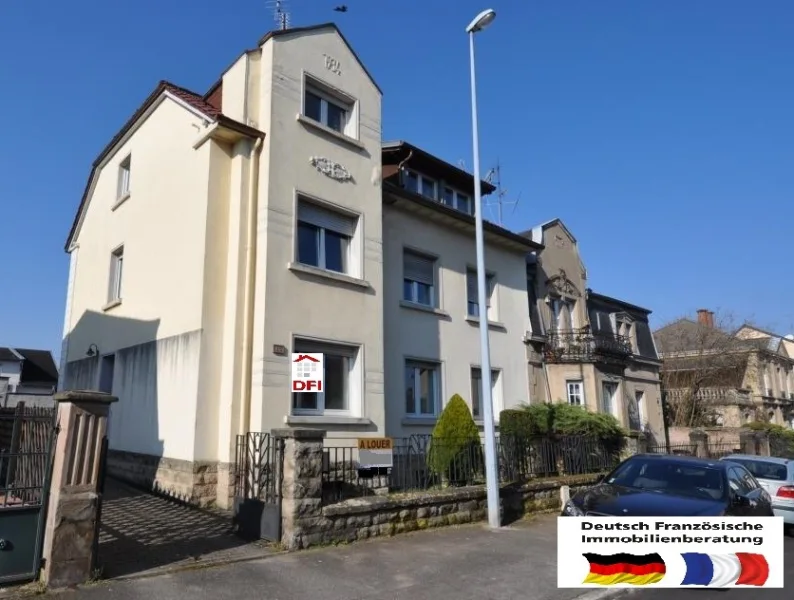 Forbach - Haus kaufen in Forbach - 3 Top Etagenwohnungen  in schönster Straße Forbach`s / Frankreich