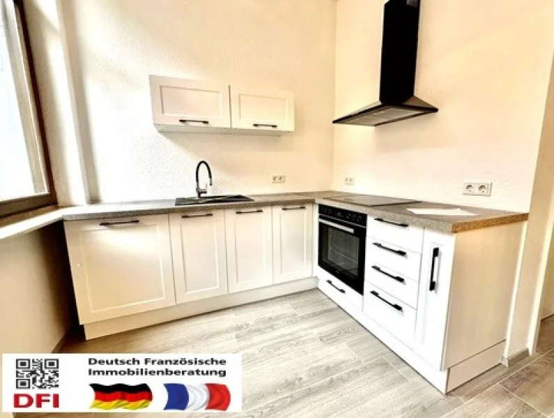 Küche - Wohnung kaufen in Saarbrücken - Neuwertige 68m² Etagenwohnung mit Balkon in Saarbrücken