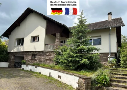 Grosblittersdorf - Haus kaufen in Grosbliederstroff - Grenznah von Saarbrücken, schönes Einfamilienhaus in Grosbliederstroff