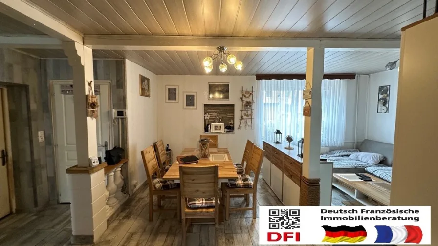 Ansicht - Haus kaufen in Freyming - Schön renoviertes Einfamilienhaus mit Garten in Freyming