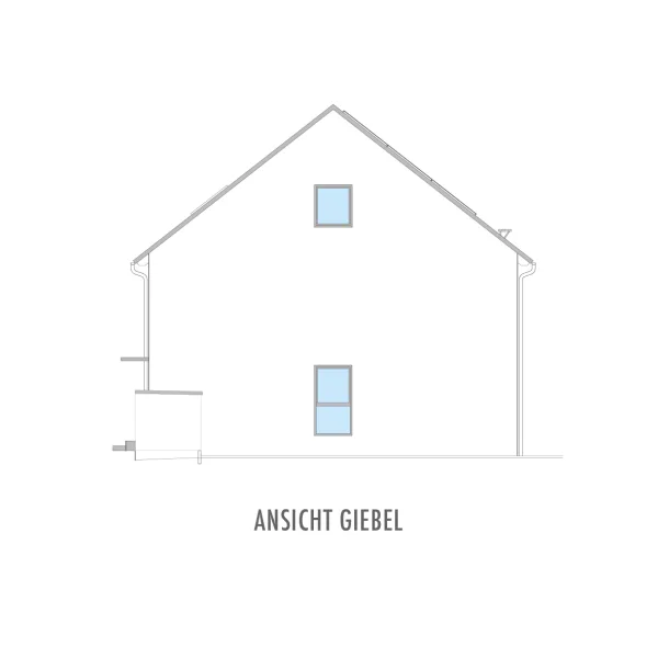 Ansicht Giebel