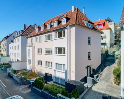 Sehr gepflegtes Wohnhaus - Haus kaufen in Stuttgart - Stuttgart-WEST: TOP  ++modernisiert++ Mehrfamilienhaus in beliebter Lage