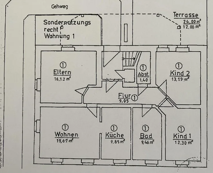 Wohnungsgrundriss