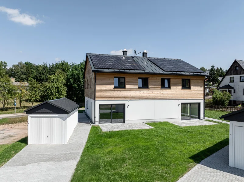 Außenansicht - Haus kaufen in Eibenstock - Wohnen in den eigenen 4 Wänden