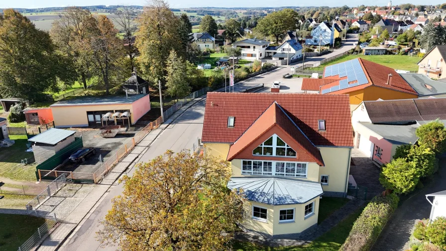 Blick Richtung Cainsdorf - Haus kaufen in Zwickau - Traumhafter Blick trifft Qualität 