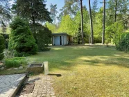 Gartenblick Richtung Wald