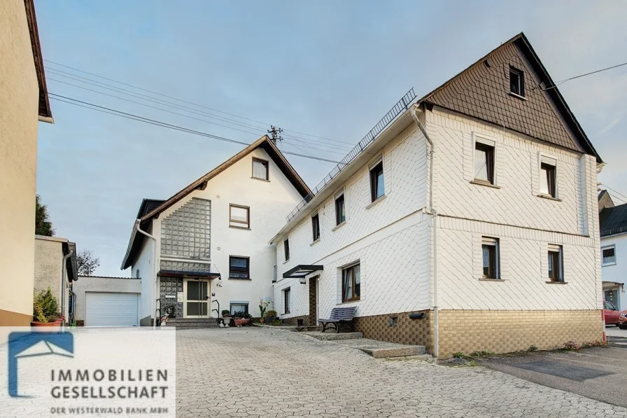 Hausansicht - Zinshaus/Renditeobjekt kaufen in Simmern - Vermietet: Zwei gepflegte Wohnhäuser in Simmern