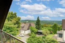 Ausblick vom Balkon 