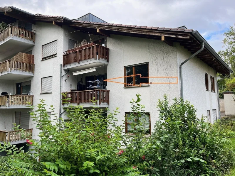 Balkon der Wohnung - Wohnung kaufen in Montabaur - Eigentumswohnung mit Süd-Balkon in beliebter Lage - vermietet