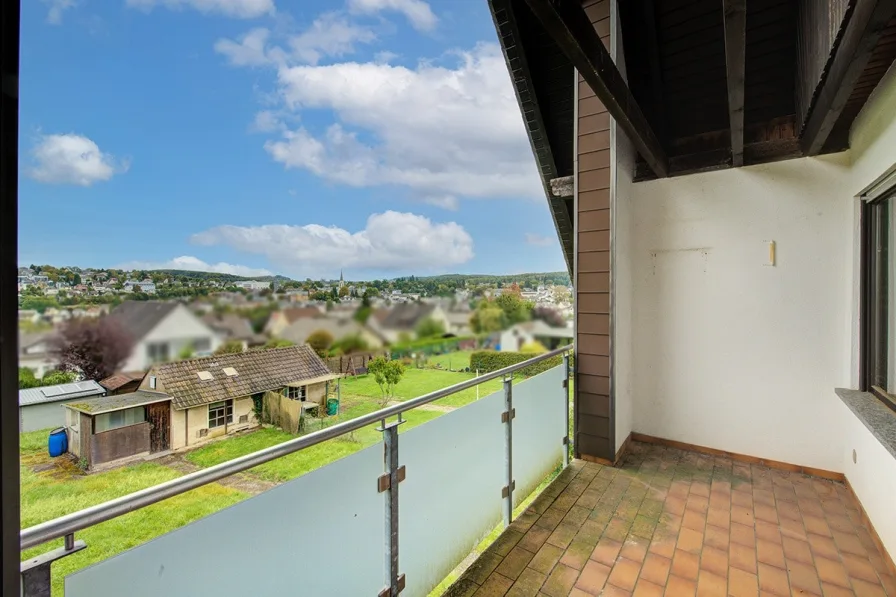 Loggia mit Ausblick