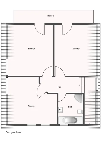 Grundriss Dachgeschoss