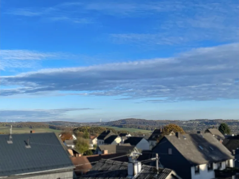 Aussicht Wintergarten / Balkon