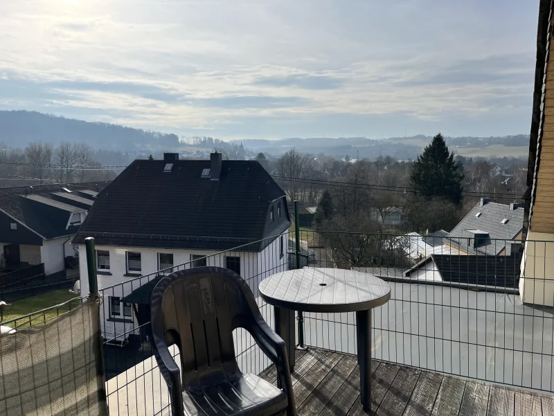 Blick vom Balkon DG