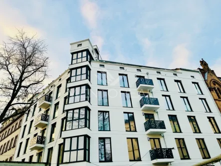 Objektbild (Vorderansicht) - Wohnung mieten in Leipzig - Ihre neue Wohnung im Zentrum-Nord (Erstbezug)