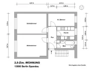 Grundriss-Wohnung