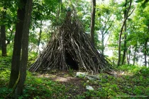 Spielplatz im Wald