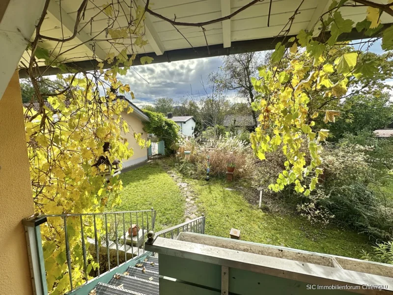 Ausblick in den Garten