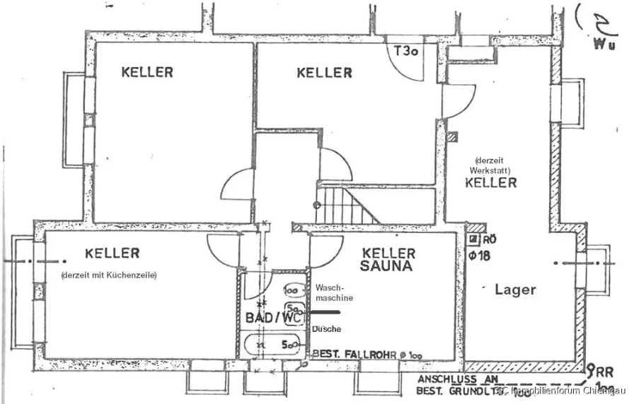 Untergeschoss-Keller