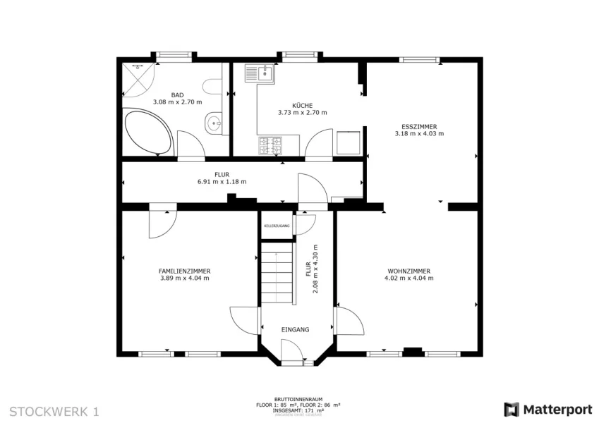 Grundriss EG