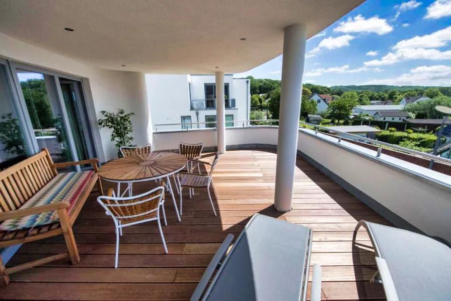 Die Dachterrasse