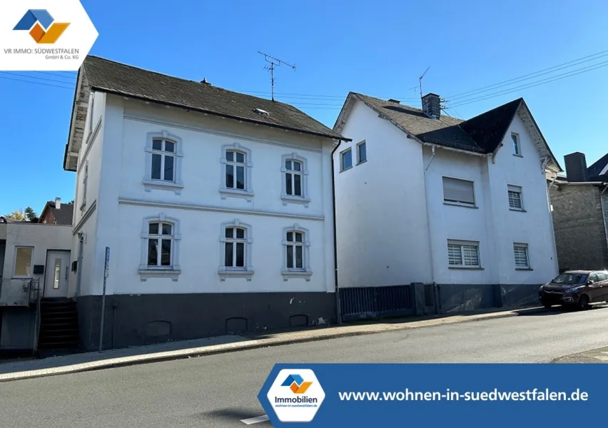 Ein Angebot der.... - Haus kaufen in Siegen - VR IMMO: Siegen-Weidenau, zwei Häuser, ein Preis!