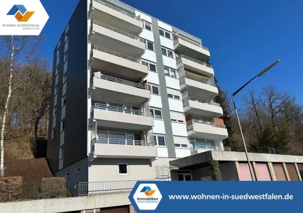 Ein Angebot der... - Wohnung kaufen in Siegen - VR-Immo: Siegen, 3ZKB-Eigentumswohnung mit Garage und Balkon!