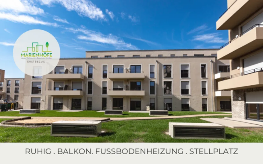 Außenansicht - Wohnung mieten in Dresden / Albertstadt - ** 3 Zimmer | Loggia | separate Küche | Fußbodenheizung | HWR | Bad mit Wanne und Dusche **