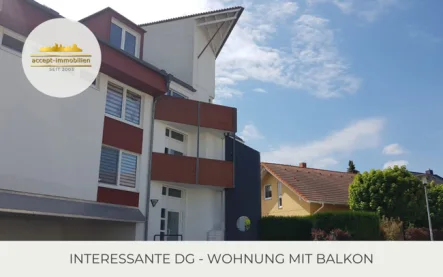Startbild - Wohnung mieten in Landsberg / Queis - **Interessante Dachgeschosswohnung mit Tageslicht-Bad und Balkon**