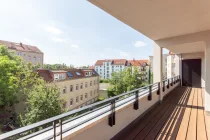 Balkon Rückseite