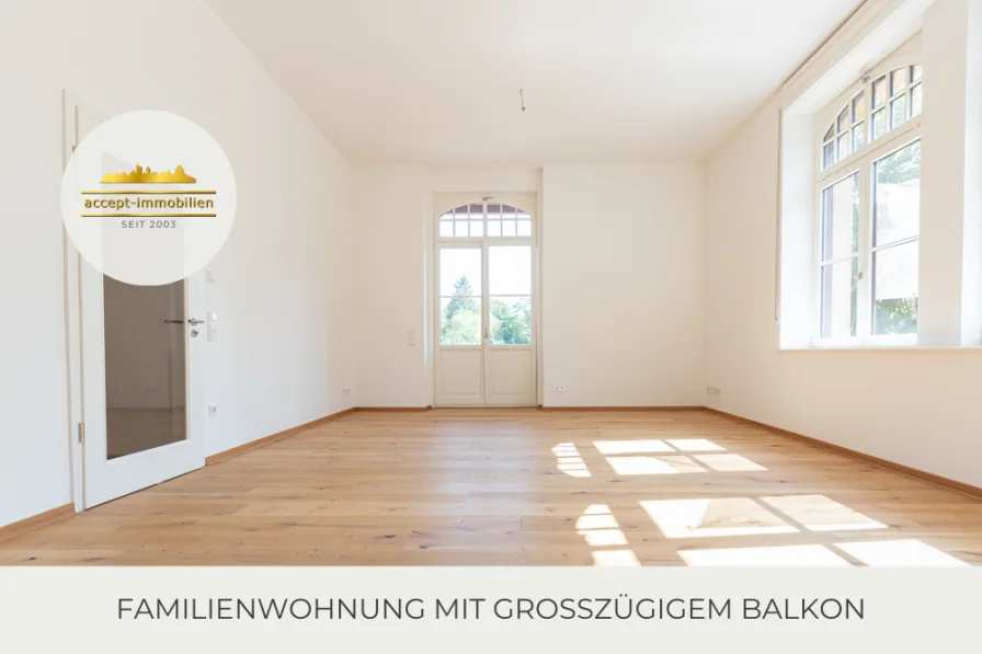 Wohnen | Referenz - Wohnung mieten in Leipzig / Meusdorf - **  Traumhafte Familienwohnung mit großzügigem Balkon | 2 Bäder | Loggia | Stellplatz | Aufzug **