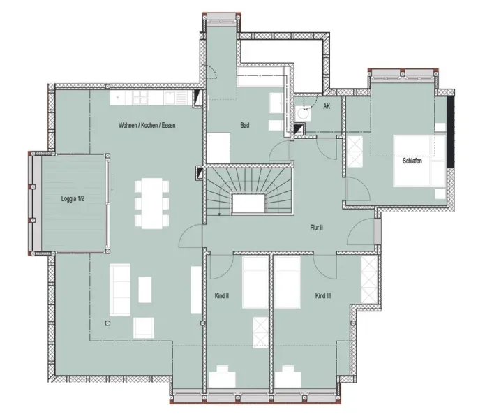 Grundriss | Obergeschoss