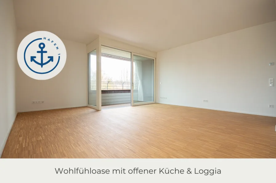 Wohnen - Wohnung mieten in Leipzig - **Hafen 1 | Wohlfühloase | Hochwertige Ausstattung | Tageslichtbad | Parkett | Aufzug**