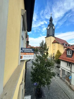 Marktstraße  - Wohnung mieten in Ilmenau - Zentral gelegene Maisonette 3-Raumwohnung mit Einbauküche direkt am Markt