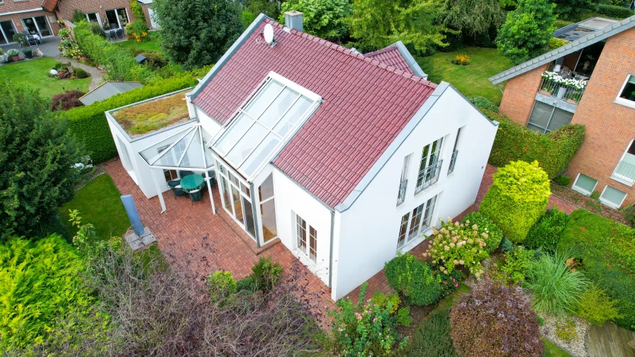 Luft 2 - Haus kaufen in Drensteinfurt-Rinkerode - Ein "Fall für Zwei" Personen im Süden von Münster: modernes Architektenhaus in Top-Lage!