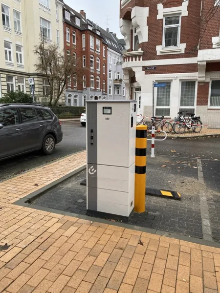 E-Ladesäule für Carsharing