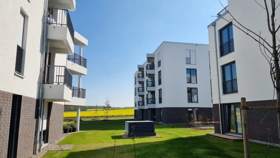 Außenanlagen 3 - Wohnung mieten in Braunschweig - Anfragen nur per Mail: Riesige 1 Zimmer - Balkon - Tiefgarage - BH1 Whg. 22