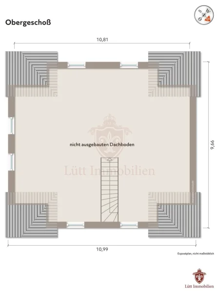 Grundriss Dachgeschoß aktuell