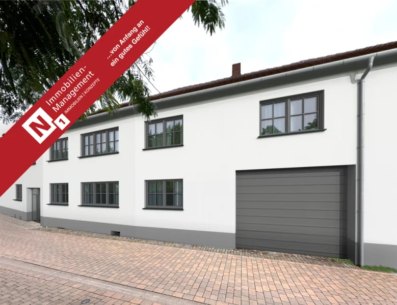 Titelbild - Haus kaufen in Freinsheim - Ideal für Projektentwickler - Bestandsimmobilie  mit Baugenehmigung zum Umbau in Eigentumswohnungen