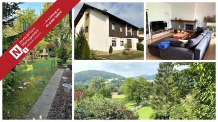 Titelbild - Haus kaufen in Wolfstein / Immetshausen - Gepflegtes 4-Familienhaus mit Keller, Doppelgarage und schönem Grundstück