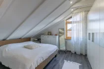 Teilansicht Schlafzimmer