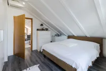 Teilansicht Schlafzimmer