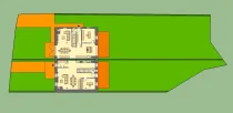 Lageplan mit Gebäude