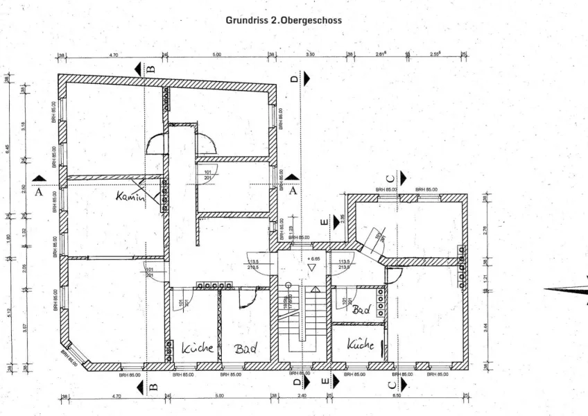 Grundriss 2.Obergeschoss