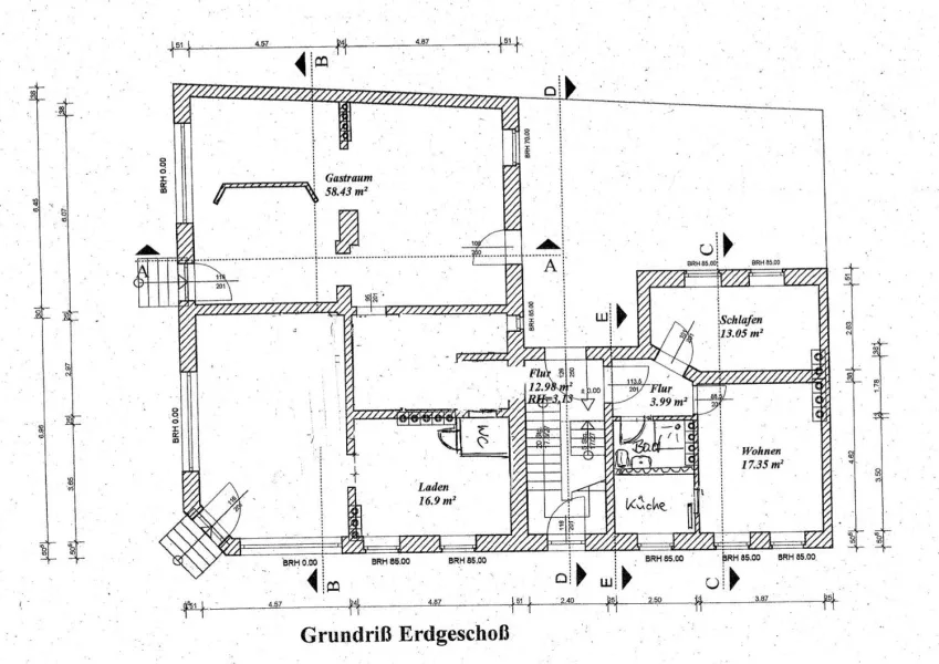 Grundriss Erdgeschoss