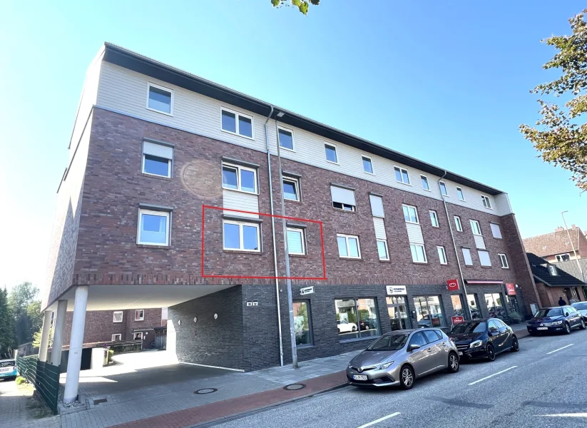 Straßenansicht - Wohnung kaufen in Kronshagen - 1 Zimmer Appartement in 24119 Kronshagen