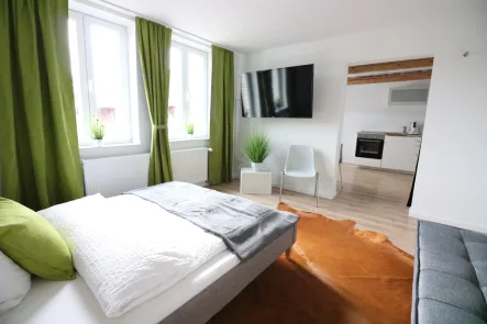 Wohnraum - Wohnung mieten in Beckedorf - Appartement Beckedorf -voll ausgestattet- Netflix - WLAN - Klimaanlage